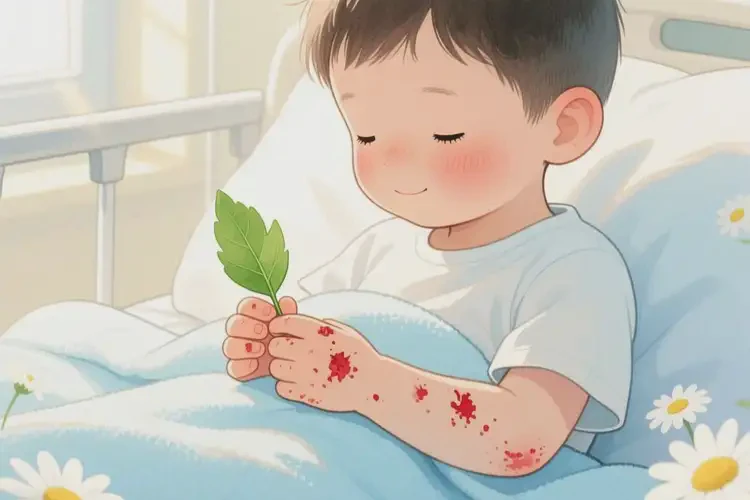 少兒手上長(zhǎng)濕疹可以徹底自愈嗎(圖4)