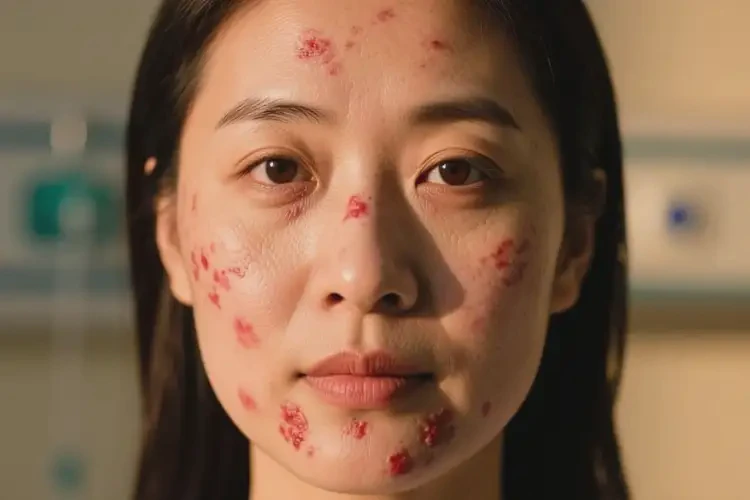 女人臉上有濕疹能不能徹底自愈(圖3)