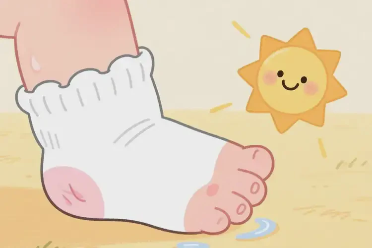 幼兒腳上容易長(zhǎng)濕疹可以徹底自愈嗎(圖2)