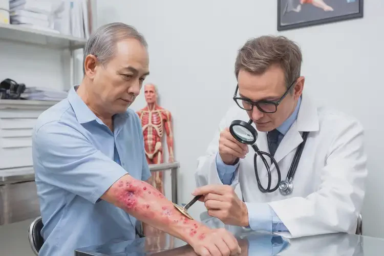 男性屁股偶尔长湿疹不管它会自己痊愈吗(图3)