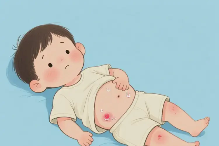 少兒肚子上經(jīng)常長(zhǎng)濕疹不管它會(huì)自己自愈嗎(圖4)