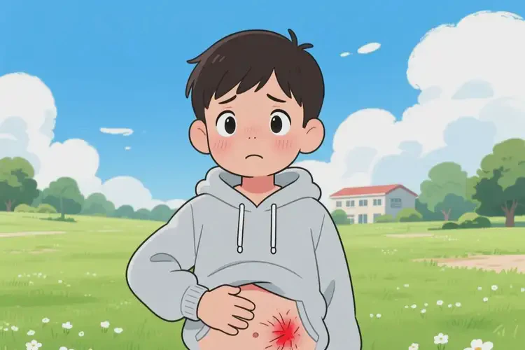 小學生肚子容易長濕疹不管它會自己自愈嗎(圖2)