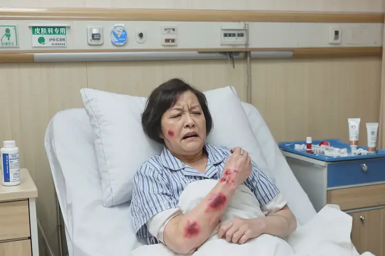 產(chǎn)婦手臂容易起濕疹不管它會自己自愈嗎(圖2)