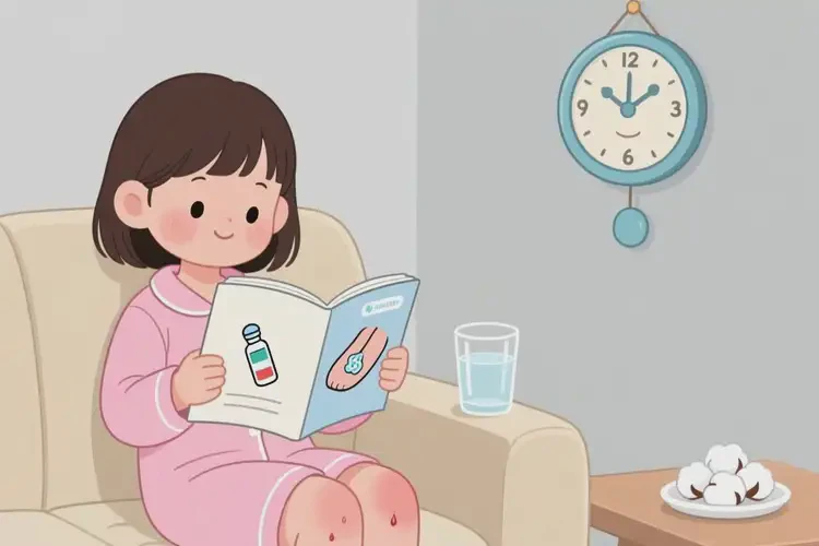 兒童小腿上偶爾起濕疹能夠徹底治愈嗎(圖3)