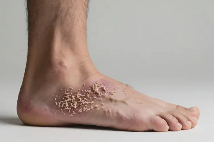 男人腳上經(jīng)常起濕疹能徹底自愈嗎(圖3)