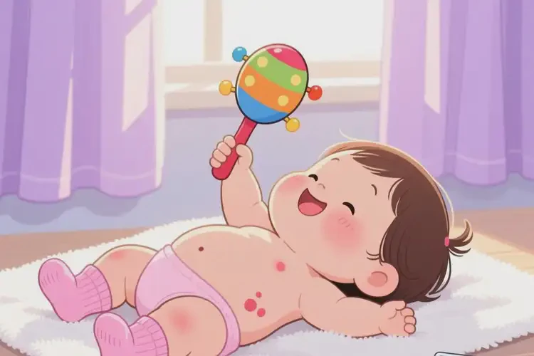 少兒屁股上容易起濕疹不管它會自己痊愈嗎(圖1)