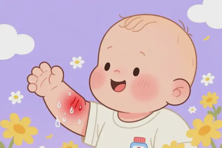 寶寶四肢起濕疹能靠自己自愈嗎(圖2)