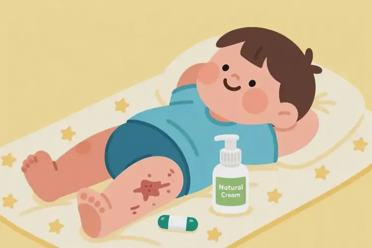 小學(xué)生屁股起濕疹可不可以徹底自愈(圖1)