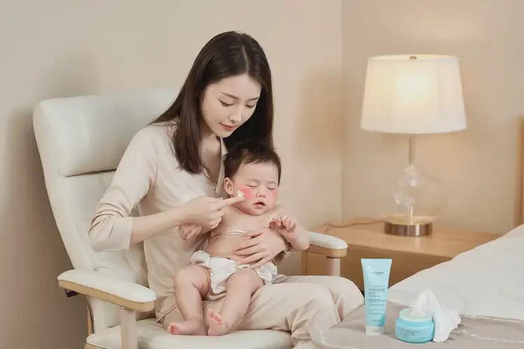 嬰兒面部經(jīng)常長(zhǎng)濕疹能靠自己自愈嗎(圖3)