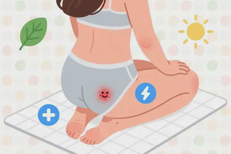 女生肛周偶爾長(zhǎng)濕疹可不可以徹底自愈(圖2)