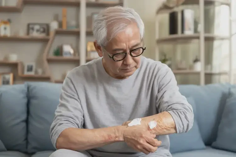 老年人屁股上出現(xiàn)濕疹能夠徹底治愈嗎(圖2)