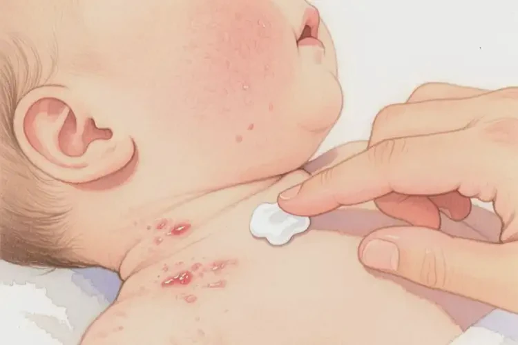 小兒脖子經(jīng)常起濕疹能夠徹底治愈嗎(圖4)