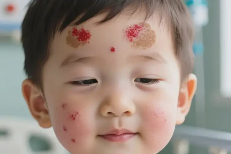 兒童臉上偶爾長濕疹能靠自己自愈嗎(圖3)