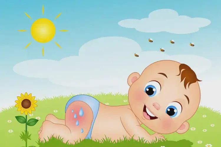 寶寶屁股容易起濕疹能徹底自愈嗎(圖1)