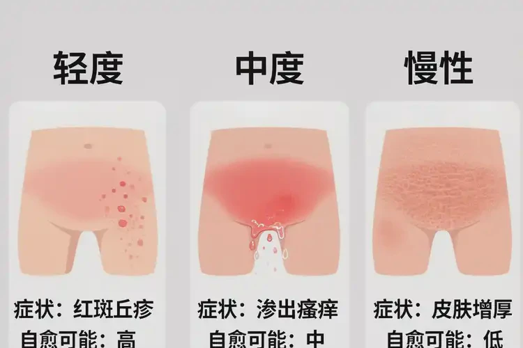 中學(xué)生屁股上容易起濕疹可以徹底自愈嗎(圖3)