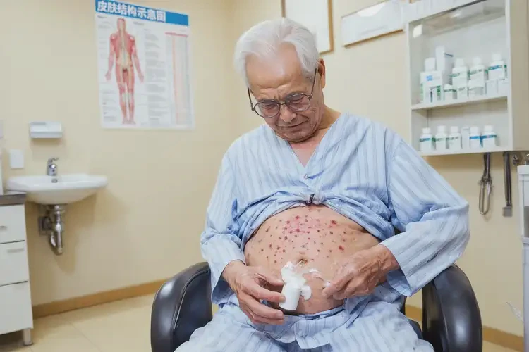 老年人肚子長濕疹能徹底自愈嗎(圖3)