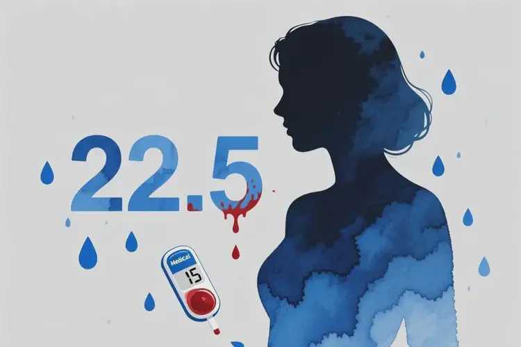 女人晚上血糖22(图1)