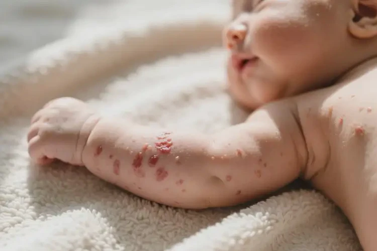 嬰幼兒手臂起濕疹能靠自己自愈嗎(圖3)