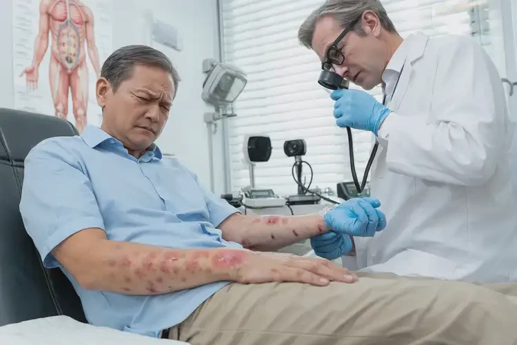 男人全身有濕疹能不能徹底自愈(圖3)