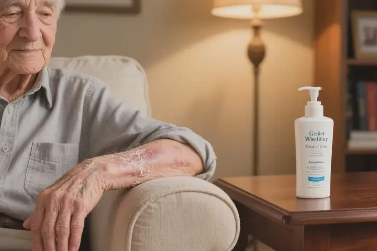 高齡老人手臂上容易起濕疹不管它會自己痊愈嗎(圖4)