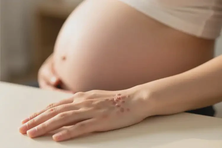 孕婦手上容易起濕疹不管它會自己自愈嗎(圖1)