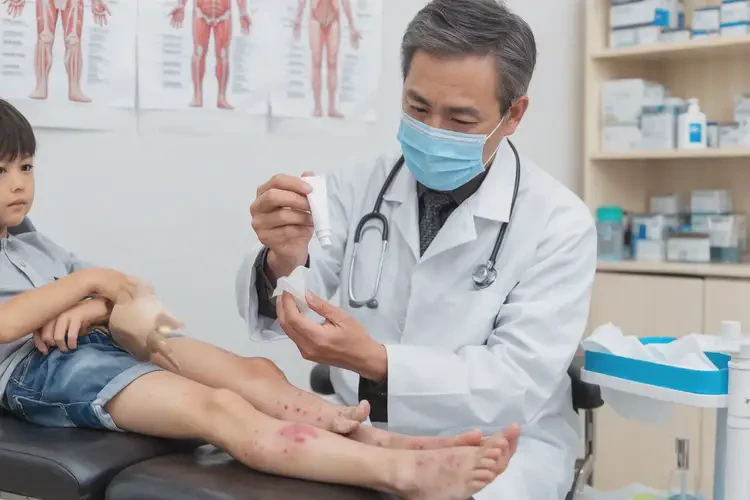 孩子大腿上出现湿疹能够彻底治愈吗(图3)