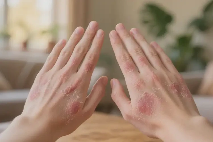 青年人手上出現(xiàn)濕疹能不能徹底自愈(圖4)