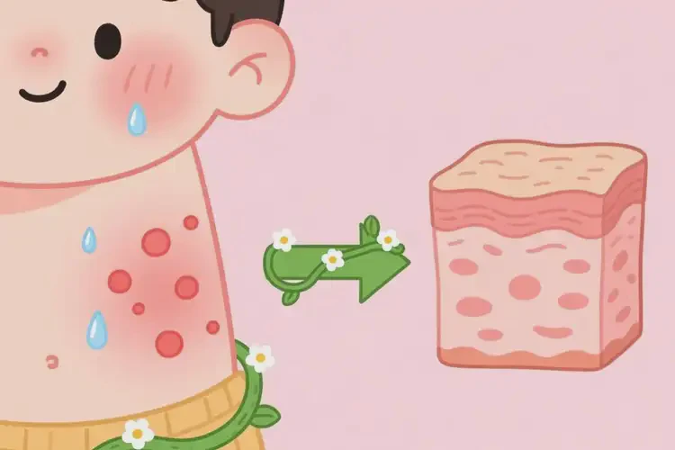 少儿肚子经常起湿疹不管它会自己好吗(图3)