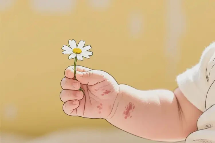 嬰幼兒手上有濕疹能靠自己自愈嗎(圖2)