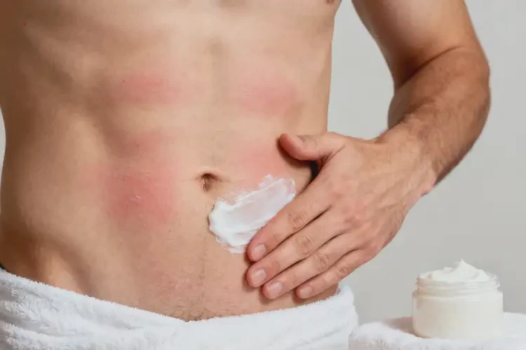 男性肚子上經(jīng)常起濕疹能徹底自愈嗎(圖3)