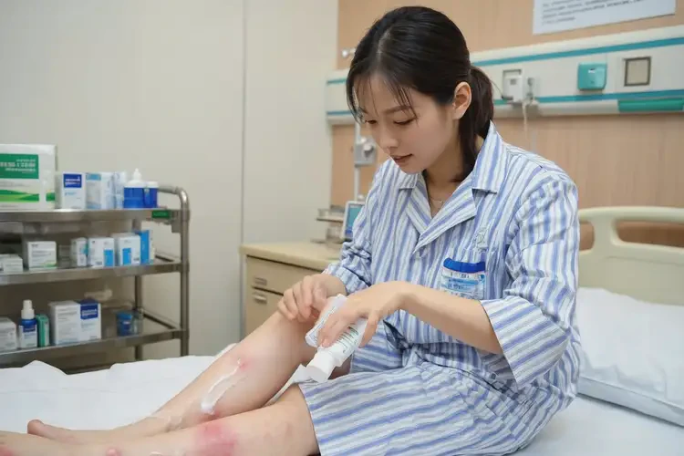 產(chǎn)婦小腿出濕疹不管它會自己痊愈嗎(圖2)