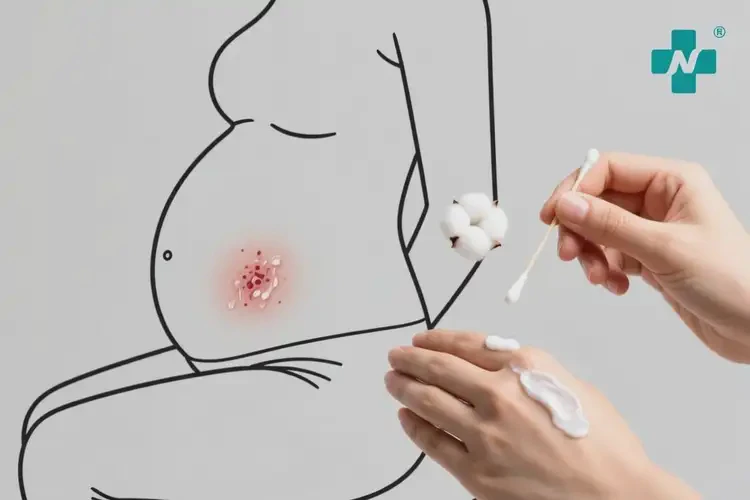 產(chǎn)婦屁股上偶爾長濕疹可以徹底自愈嗎(圖3)