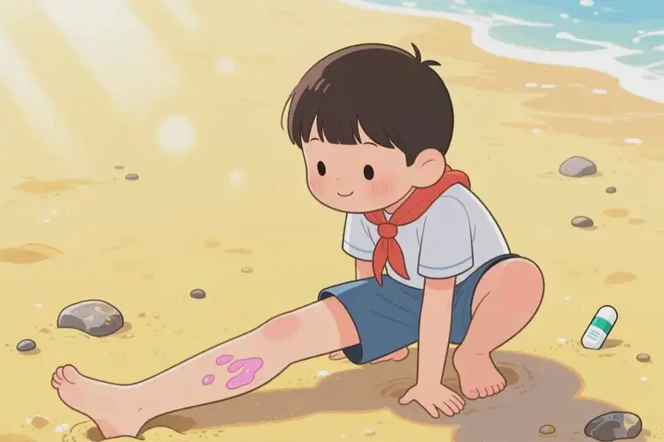 小學(xué)生小腿上偶爾長濕疹不管它會(huì)自己痊愈嗎(圖2)