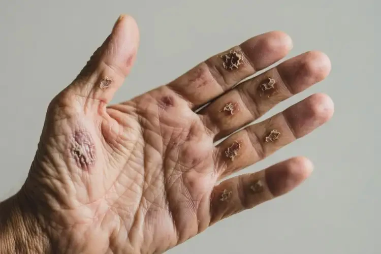老年人手上容易长湿疹不管它会自己痊愈吗(图2)