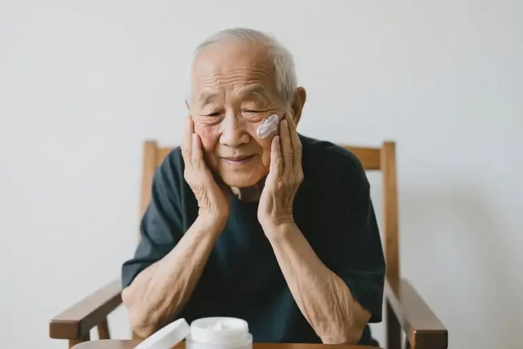高齡老人臉上出現(xiàn)濕疹能不能徹底自愈(圖3)
