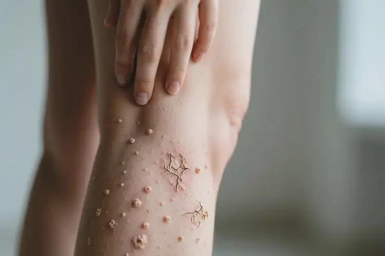 女人小腿上長(zhǎng)濕疹可不可以徹底自愈(圖3)