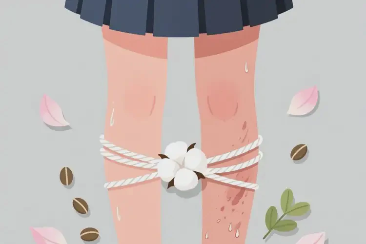 大學(xué)生小腿上容易長濕疹可以徹底自愈嗎(圖1)