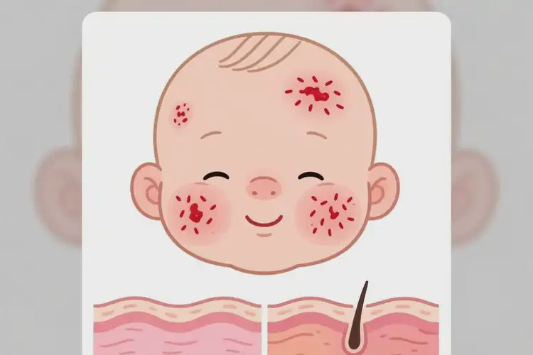 婴幼儿面部有湿疹可不可以彻底自愈(图3)