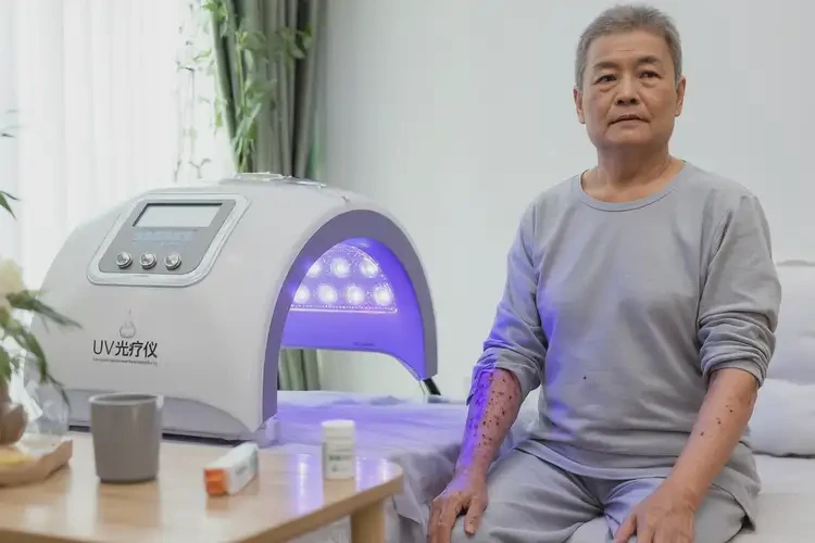 男性大腿有濕疹不管它會(huì)自己好嗎(圖1)