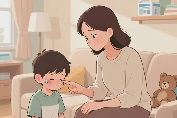 少兒臉上偶爾長濕疹不管它會自己自愈嗎(圖2)