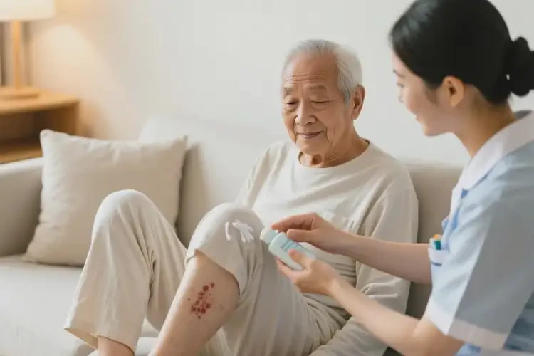 高齡老人大腿上偶爾長(zhǎng)濕疹不管它會(huì)自己好嗎(圖4)