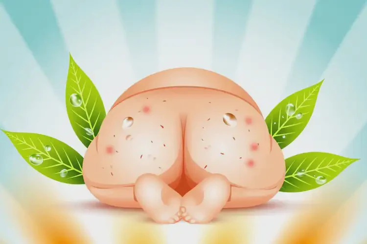 寶寶屁股容易起濕疹能徹底自愈嗎(圖4)