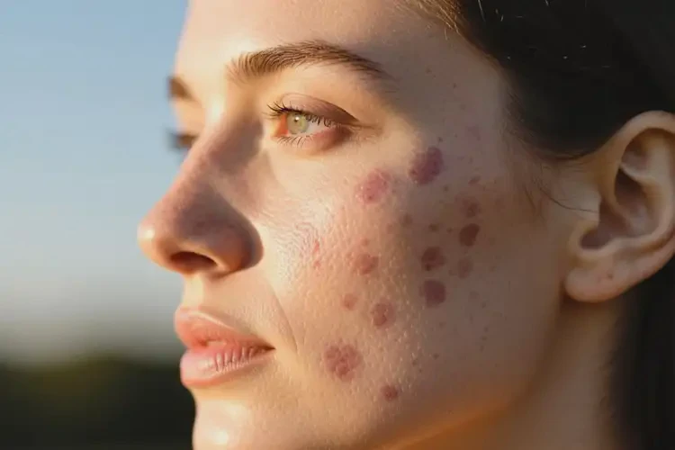 女性脸上经常长湿疹不管它会自己痊愈吗(图2)