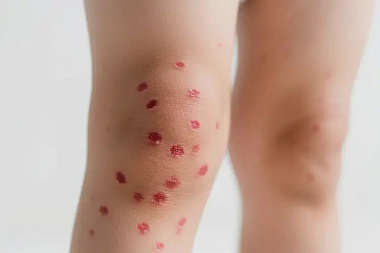 孩子大腿出現(xiàn)濕疹不管它會自己自愈嗎(圖4)