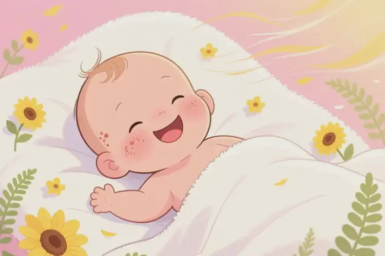 兒童身上偶爾起濕疹能徹底自愈嗎(圖1)