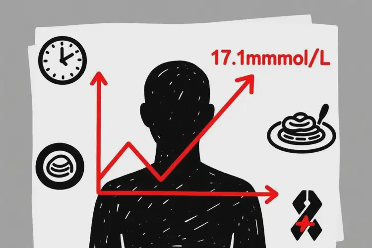 成年人中午血糖17点1是糖尿病吗(图2)