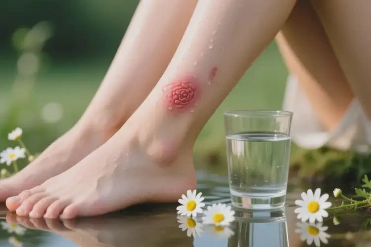 女性小腿經(jīng)常長濕疹不管它會自己痊愈嗎(圖2)