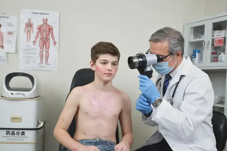 大學(xué)生屁股上出現(xiàn)濕疹可不可以徹底自愈(圖1)