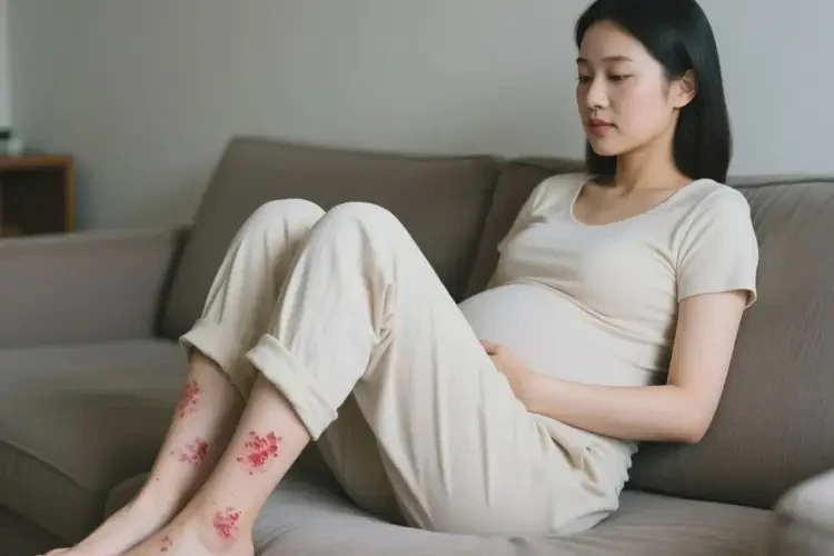 產(chǎn)婦四肢有濕疹不管它會(huì)自己自愈嗎(圖3)
