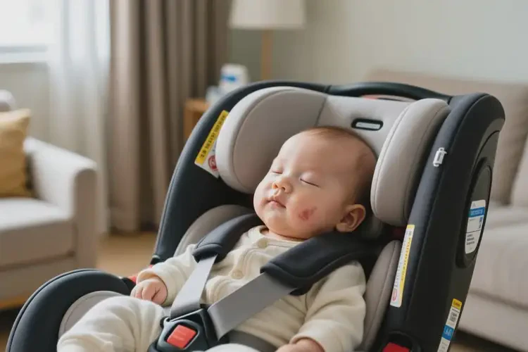 嬰兒脖子出濕疹能夠徹底治愈嗎(圖1)